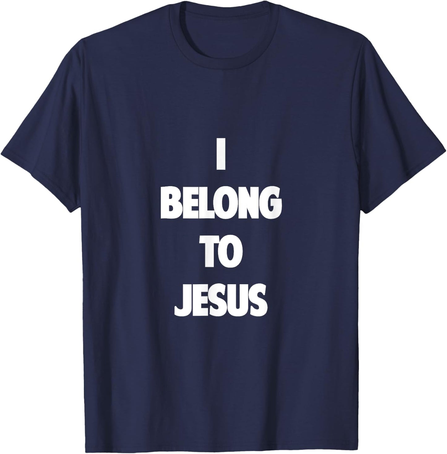 I Belong to Jesus T-Shirt - T-Shirt | Navy