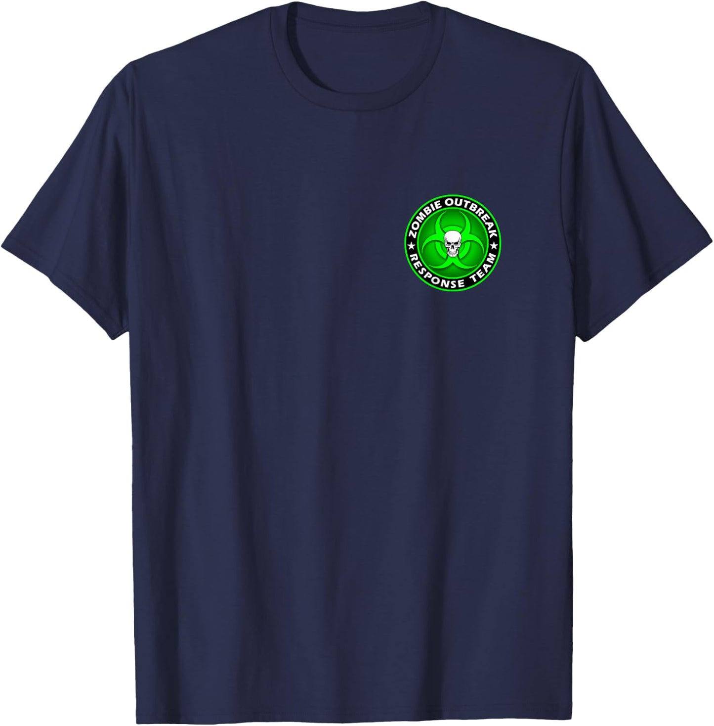 Zombie Outbreak Response Team shirt T-Shirt - T-Shirt | Navy