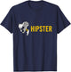 Pelvic Bone Hipster Funny Orthopaedic Doctor Surgeon Gift T-Shirt - T-Shirt | Navy