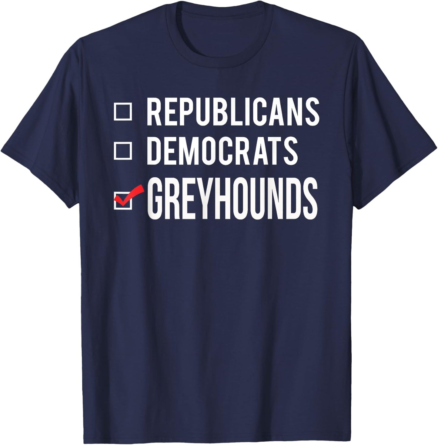 Novelty Greyhound Dog Lover Shirts Men T-Shirt - T-Shirt | Navy