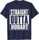 Straight Outta Hobart T-Shirt - T-Shirt | Navy