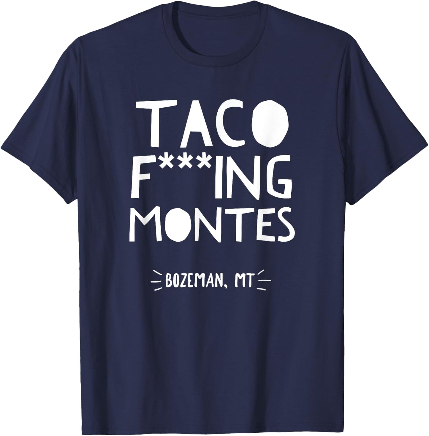Taco Montes shirt T-Shirt - T-Shirt | Navy
