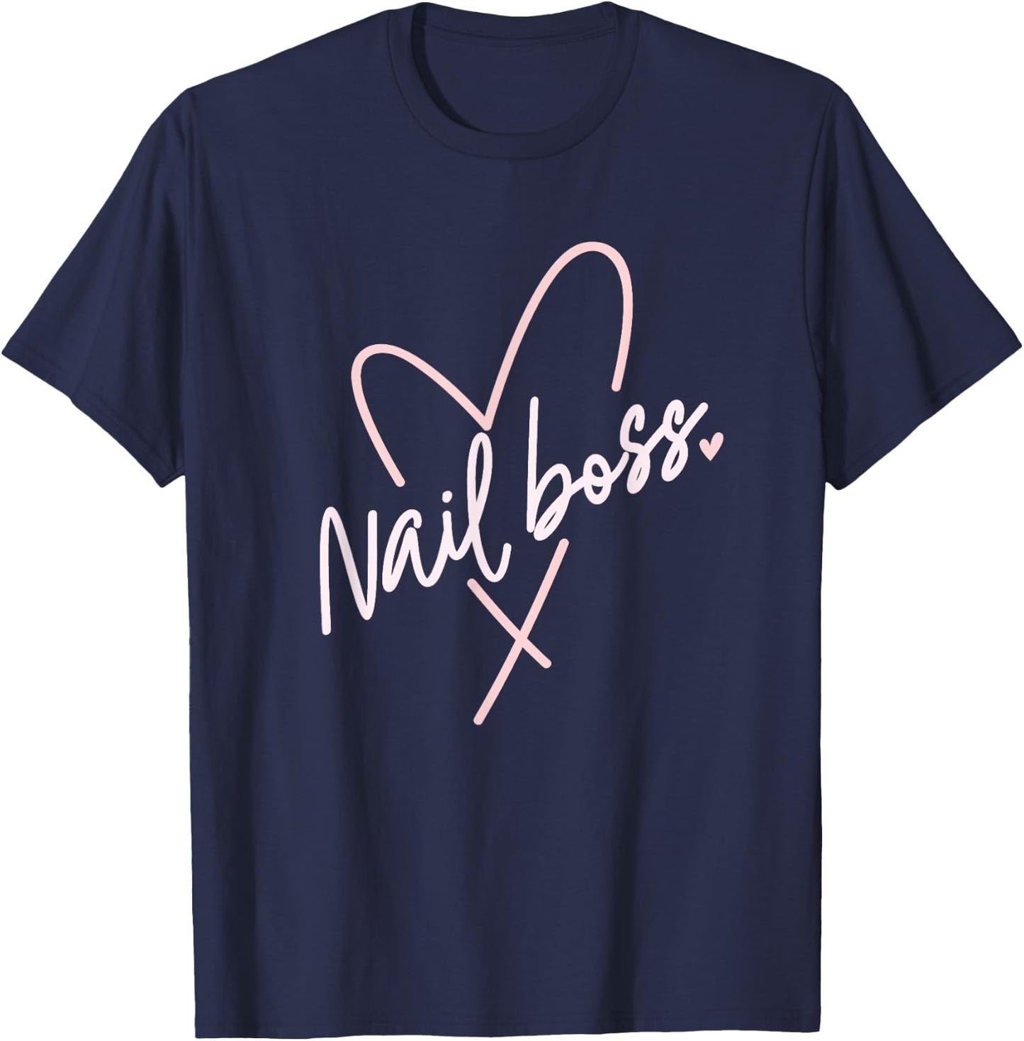 Nail Boss, Nail tech, Nail technician, artist, Women's Wear T-Shirt - T-Shirt | Navy