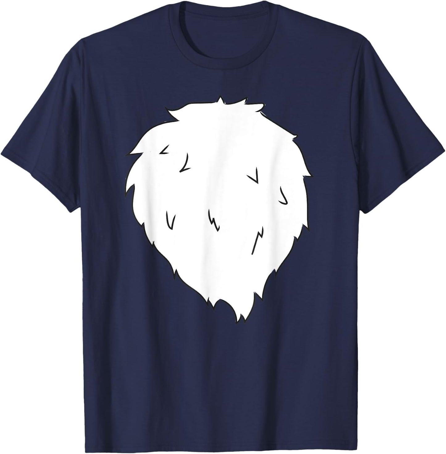 Fox Costume Cute Fox Belly Halloween Costume Shirt T-Shirt - T-Shirt | Navy