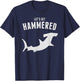 Hammerhead Shark Let's Get Hammered All Week 2019 T-Shirt - T-Shirt | Navy