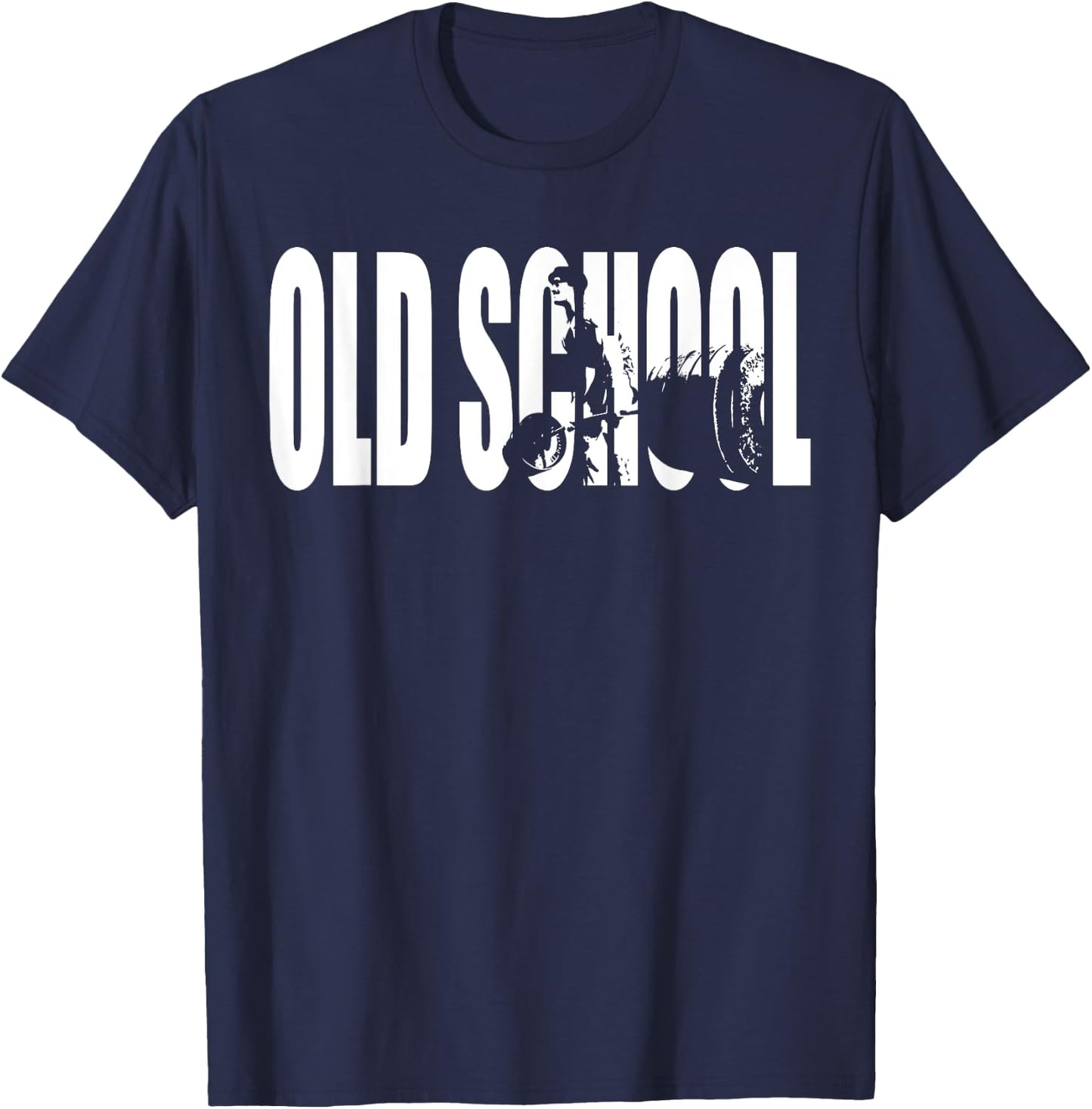 Old School Strength - Deadlift T-Shirt - T-Shirt | Navy