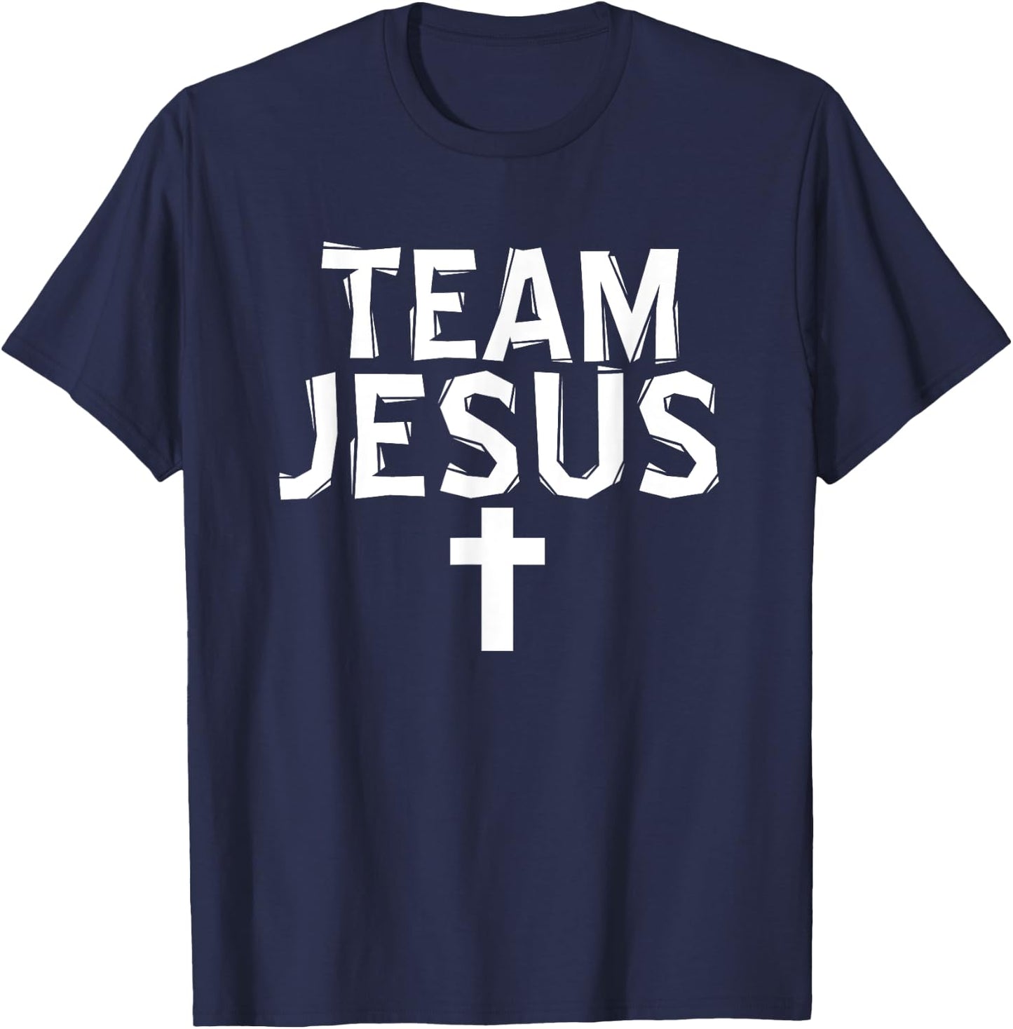 Team Jesus Christian Pride Shirt T-Shirt - T-Shirt | Navy
