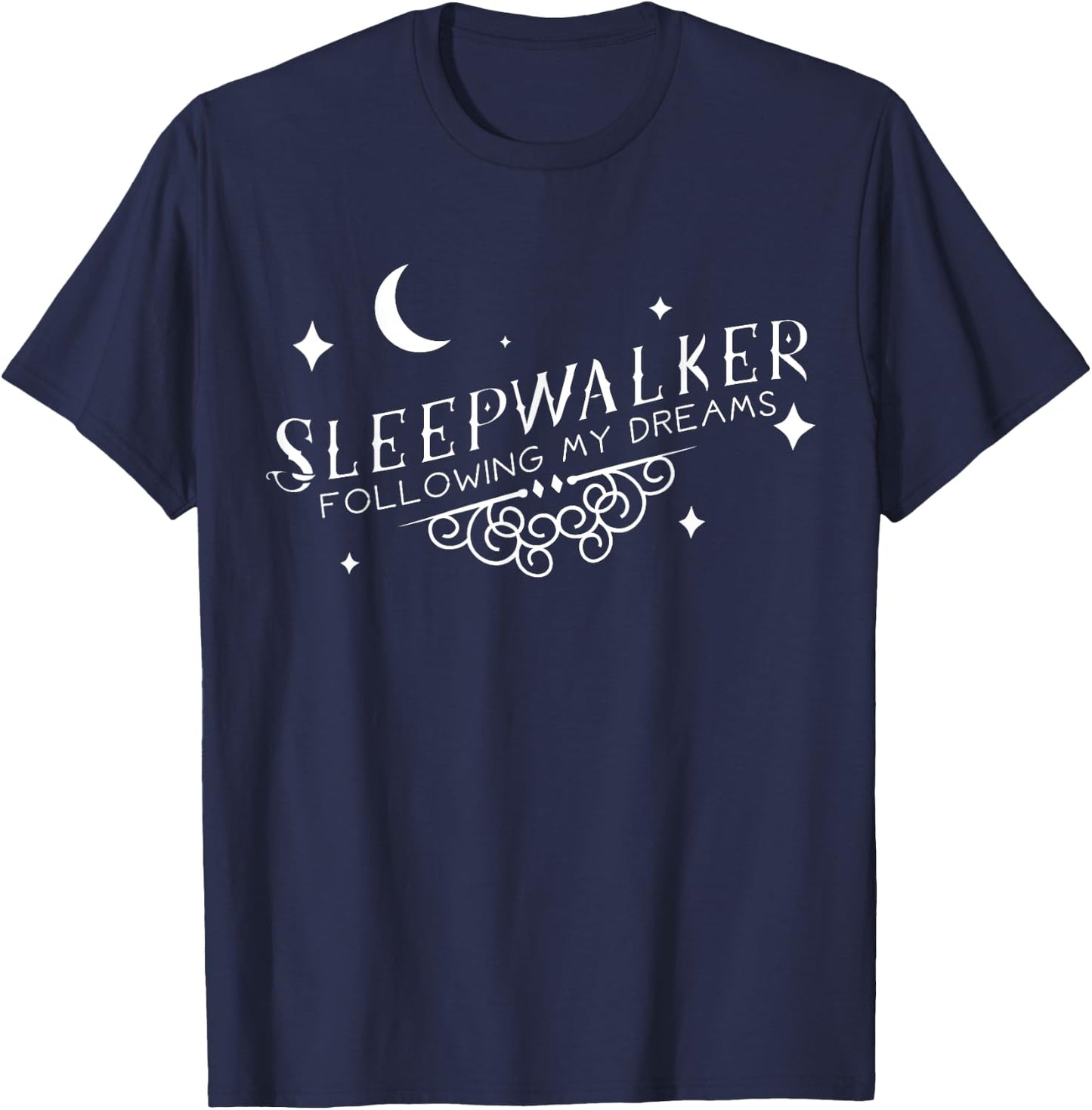 Sleepwalker Funny Sleepwalking Shirt Gift T-Shirt - T-Shirt | Navy