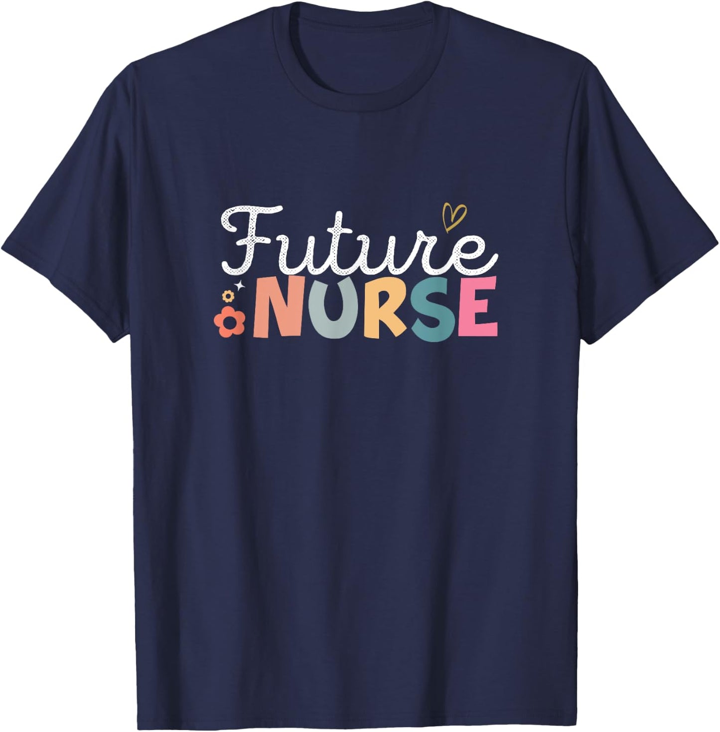 Retro Future Nurse Nursing School Student Nurse In Progress T-Shirt - T-Shirt | Navy