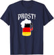 Cool Prost German Beer Oktoberfest and Bock Fest T-Shirt - T-Shirt | Navy