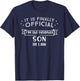 Favorite Son In Law Shirt Novelty Gifts T-Shirt - T-Shirt | Navy