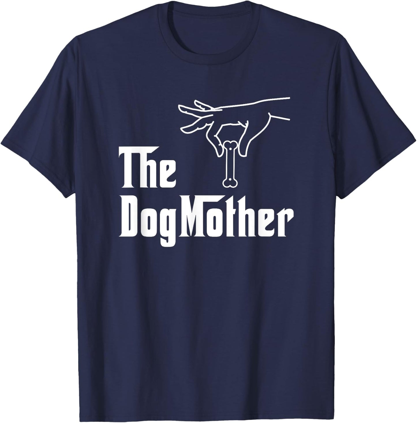 The DogMother Funny Dog Mom T-Shirt - T-Shirt | Navy