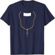 Preacher Costume Halloween Shirt - Priest Or Evangelist Gift T-Shirt - T-Shirt | Navy