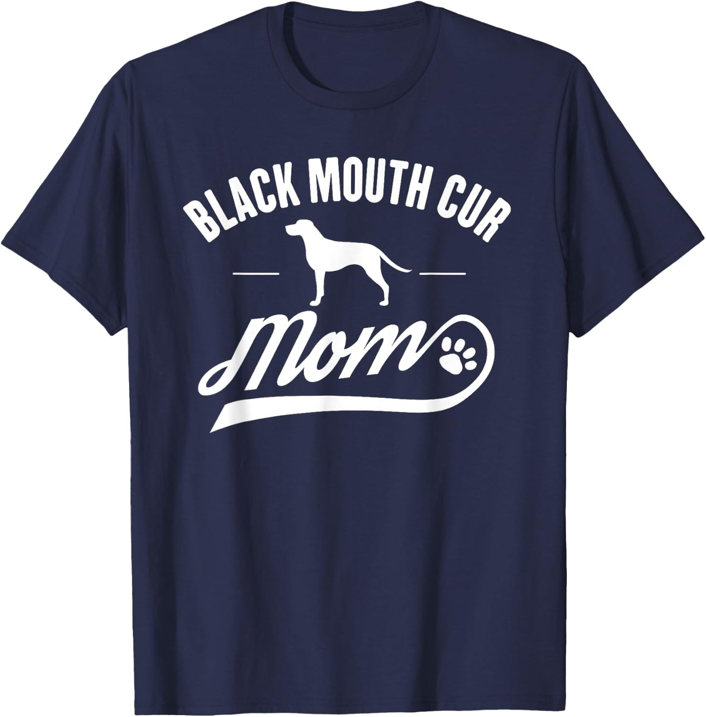 Black Mouth Cur T-Shirt - T-Shirt | Navy