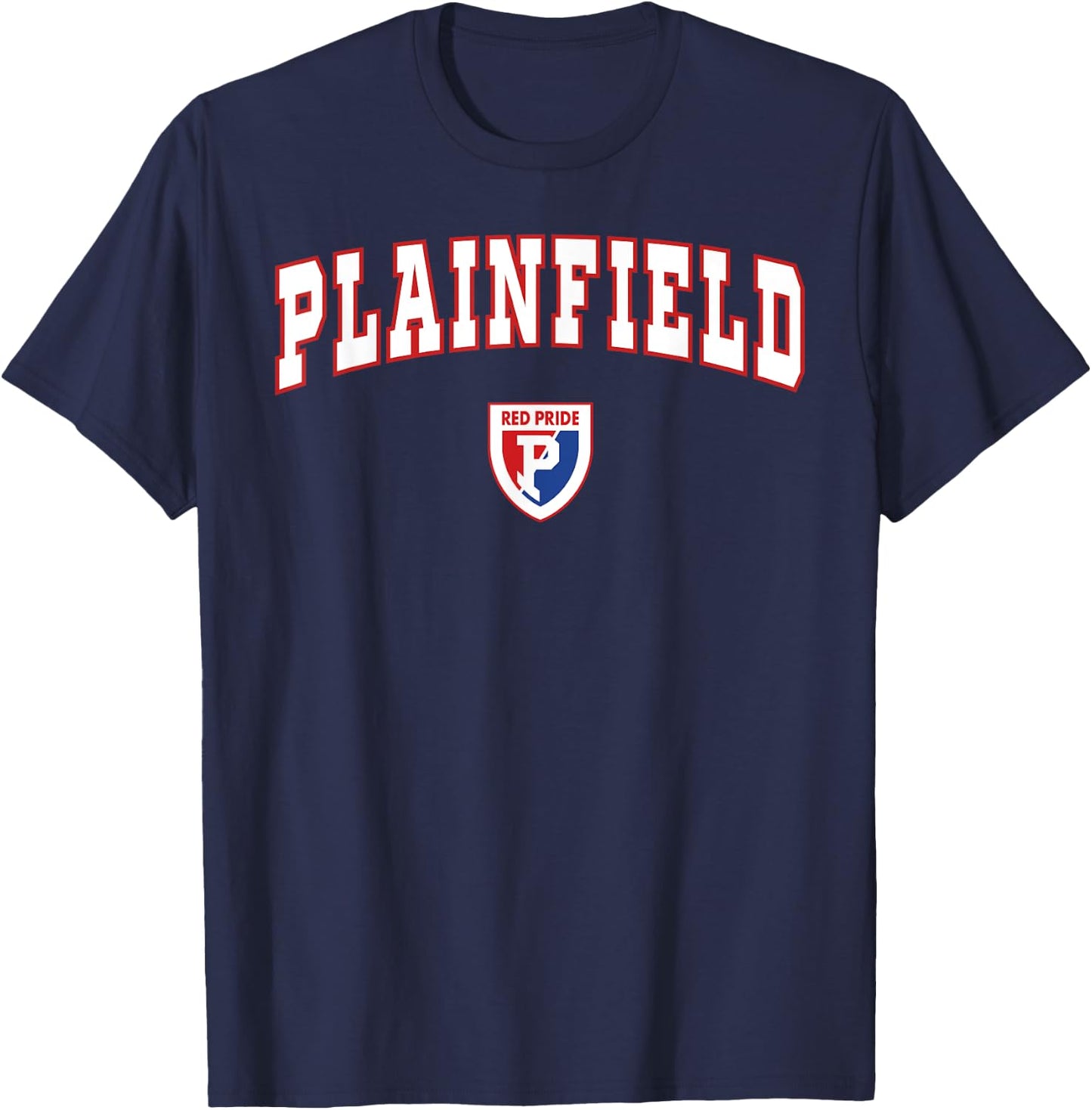 Plainfield High School Quakers T-Shirt - T-Shirt | Navy