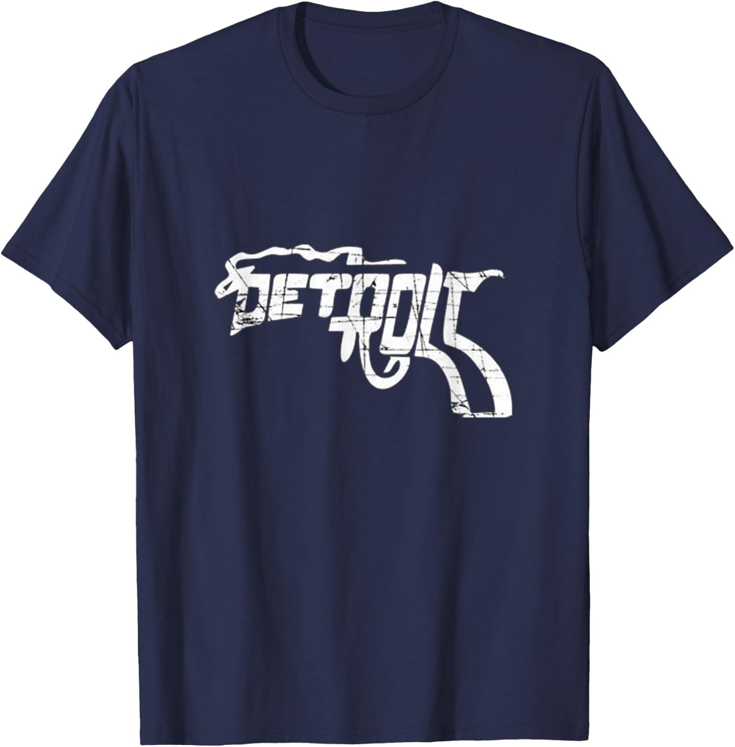 Detroit Pistol Shirt T-Shirt - T-Shirt | Navy