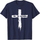 Christian Cross Religious T-Shirt - T-Shirt | Navy