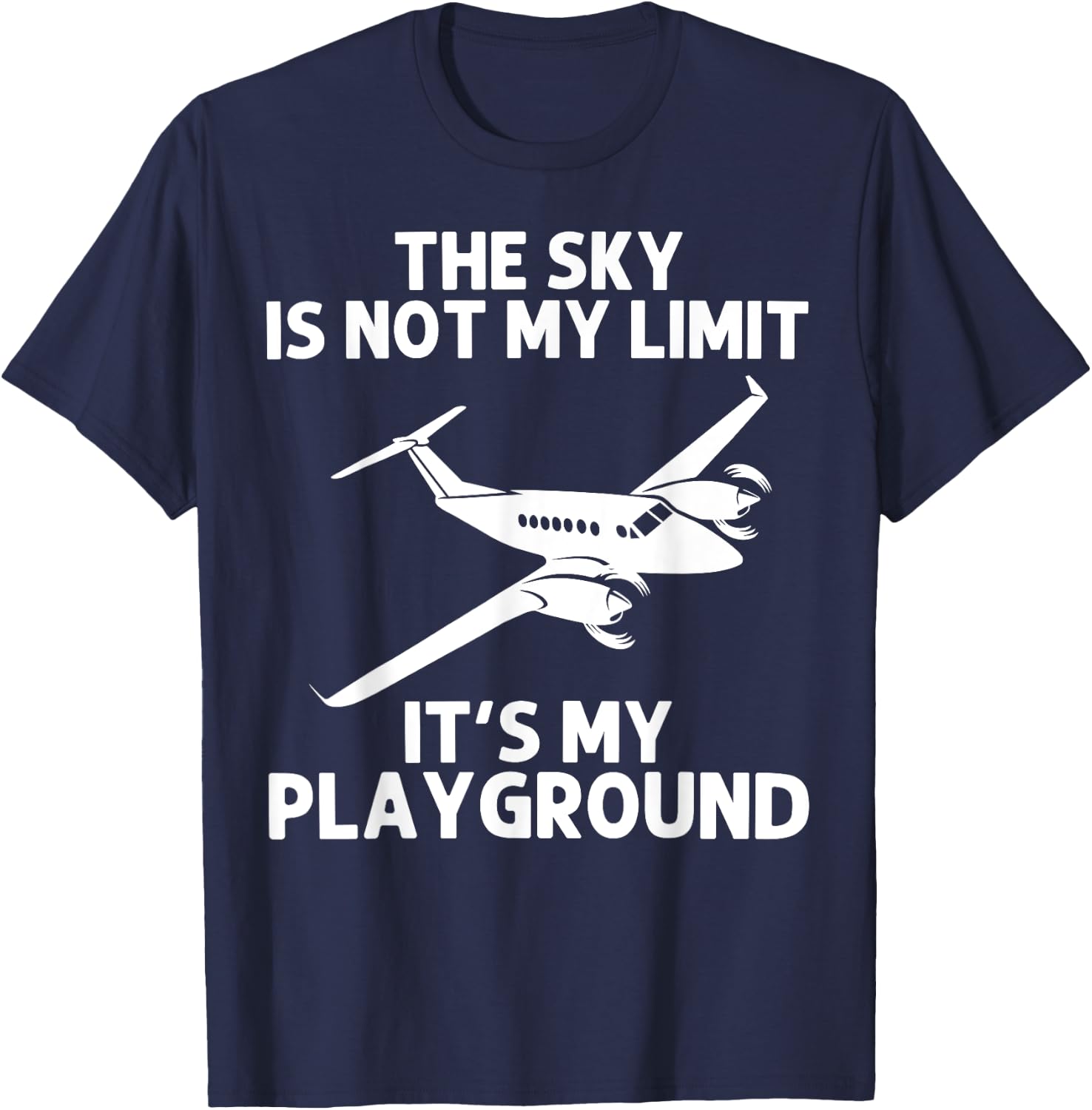 Funny Pilot Design Women Aviation Airplane Pilot T-Shirt - T-Shirt | Navy