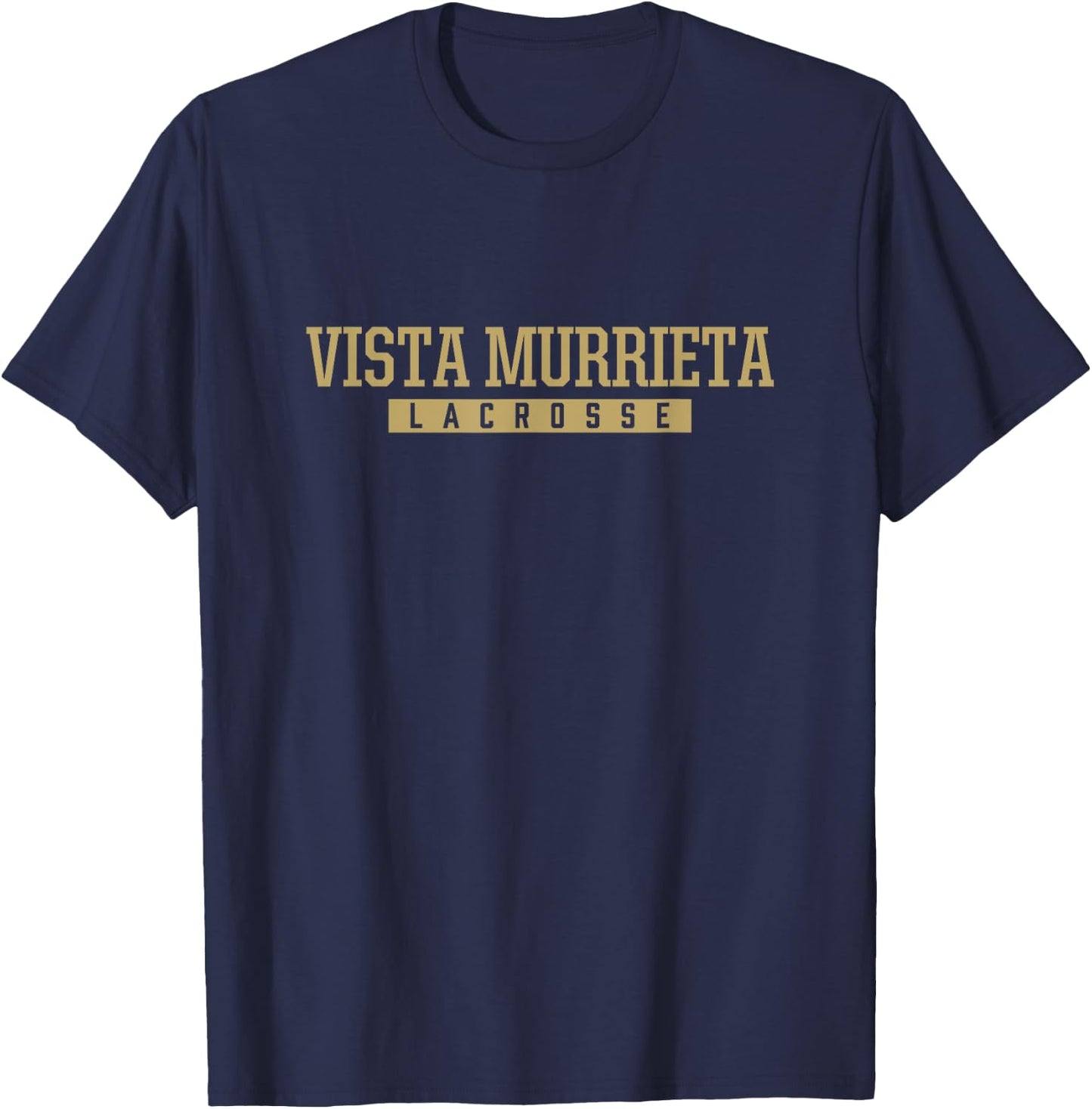 Vista Murrieta High School Lacrosse T-Shirt - T-Shirt | Navy