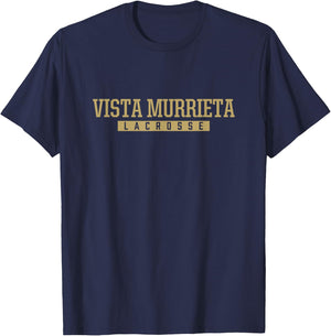 Vista Murrieta High School Lacrosse T-Shirt - T-Shirt | Navy