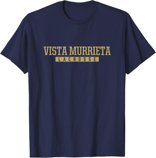 Vista Murrieta High School Lacrosse T-Shirt - T-Shirt | Navy