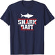 Shark Bait Funny Shark Lover T-Shirt - T-Shirt | Navy