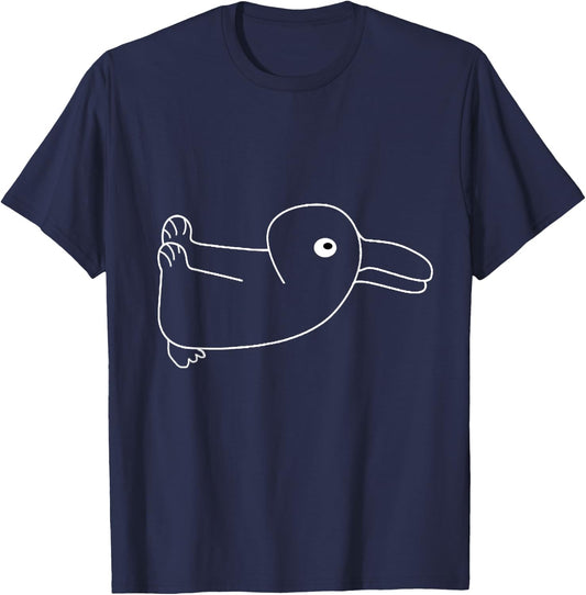 Duck Rabbit Wittgenstein Confusion Optical Illusion Logic T-Shirt - T-Shirt | Navy
