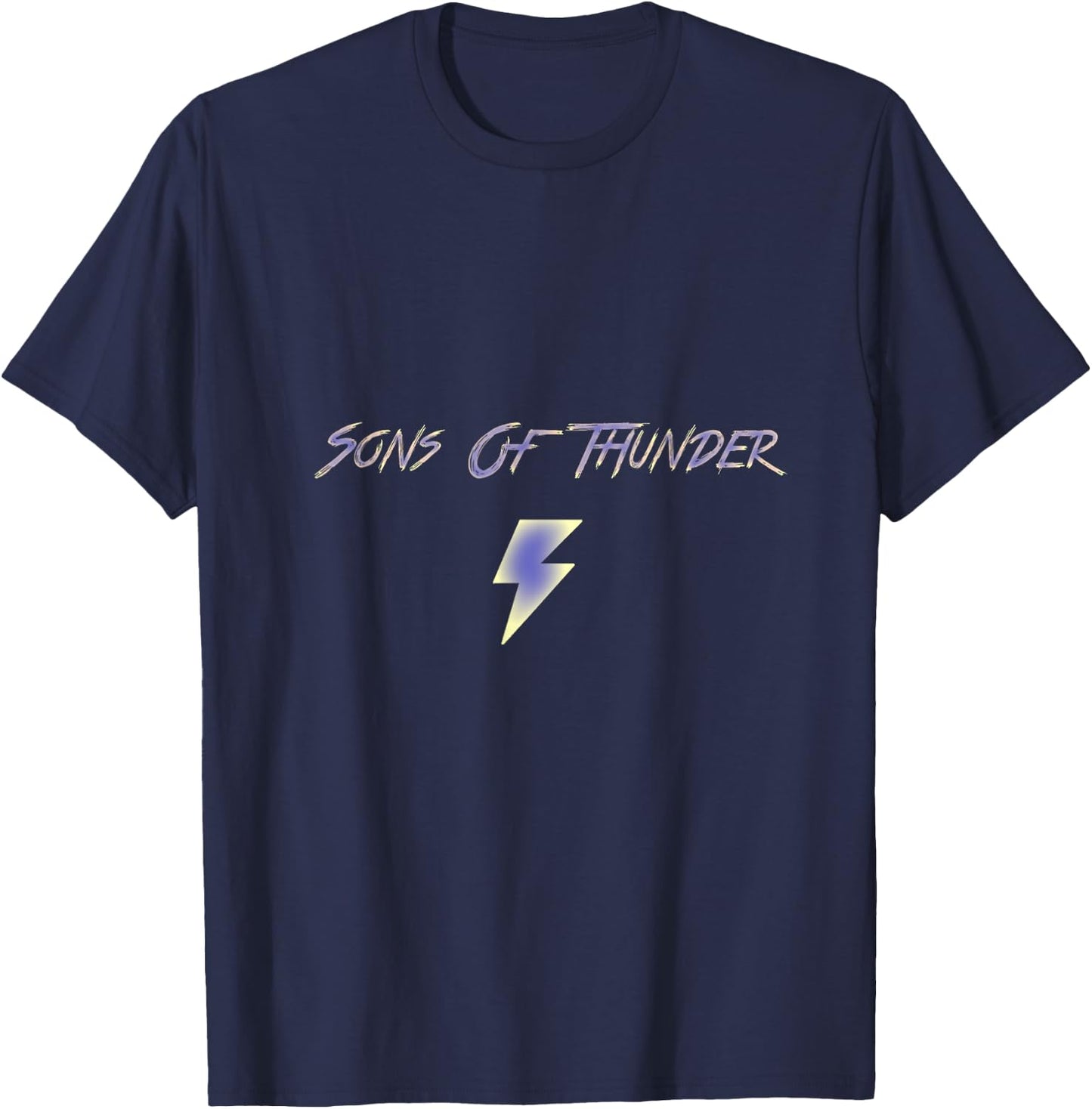 Sons of Thunder - Christian Shirts ( ) T-Shirt - T-Shirt | Navy