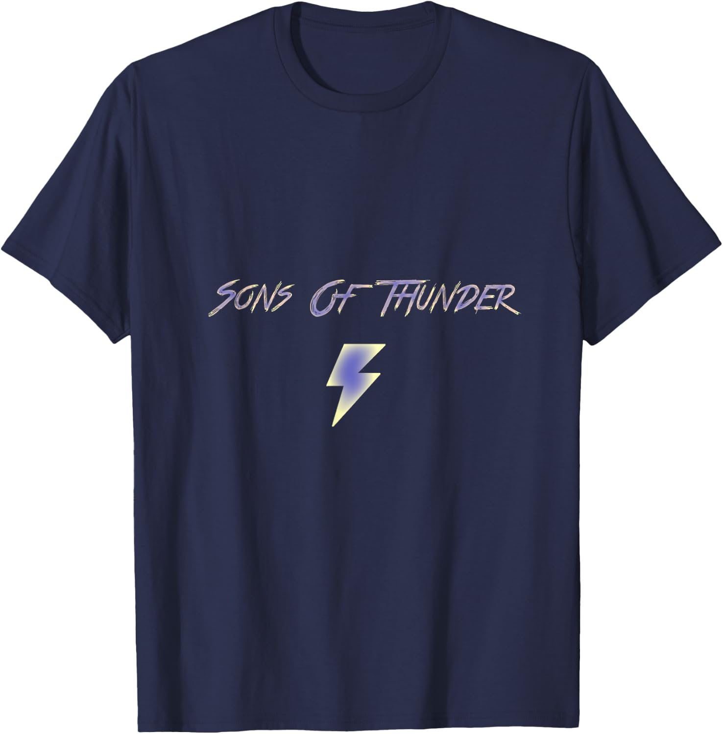Sons of Thunder - Christian Shirts ( ) T-Shirt - T-Shirt | Navy