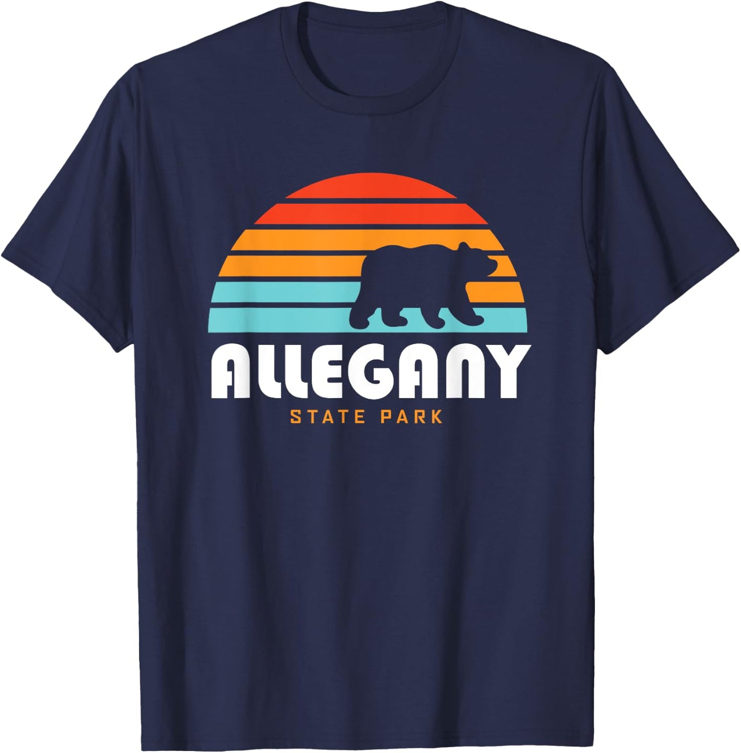 Allegany State Park New York T-Shirt - T-Shirt | Navy