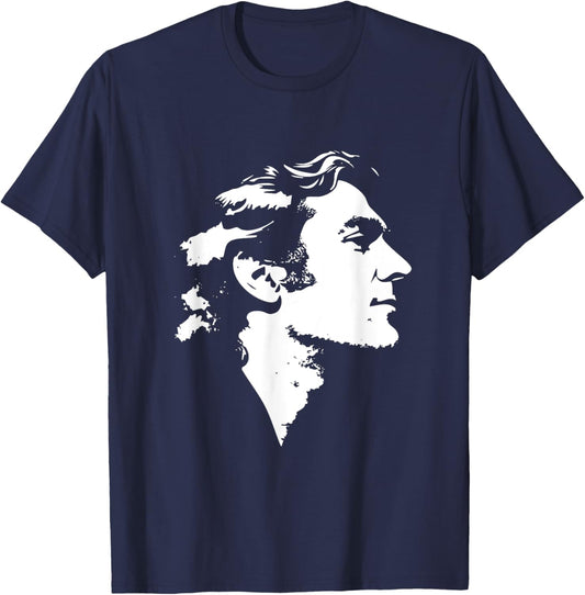 Phil Ochs Folk Singer T-Shirt - T-Shirt | Navy