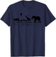 I Like Animals Way Better Than People T-Shirt - T-Shirt | Navy
