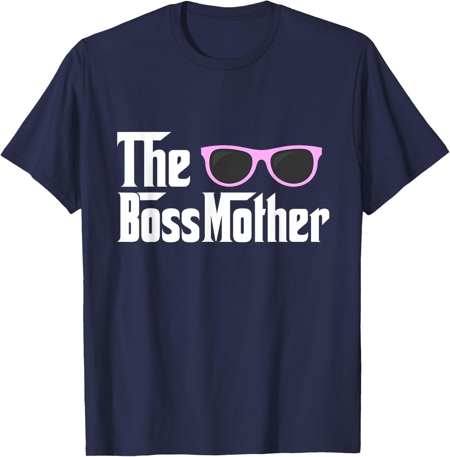 Mini Boss Father Mother Son Daughter Baby Matching T-Shirt - T-Shirt | Navy