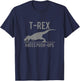 Trex Hates Pushups T Shirt T-Shirt - T-Shirt | Navy