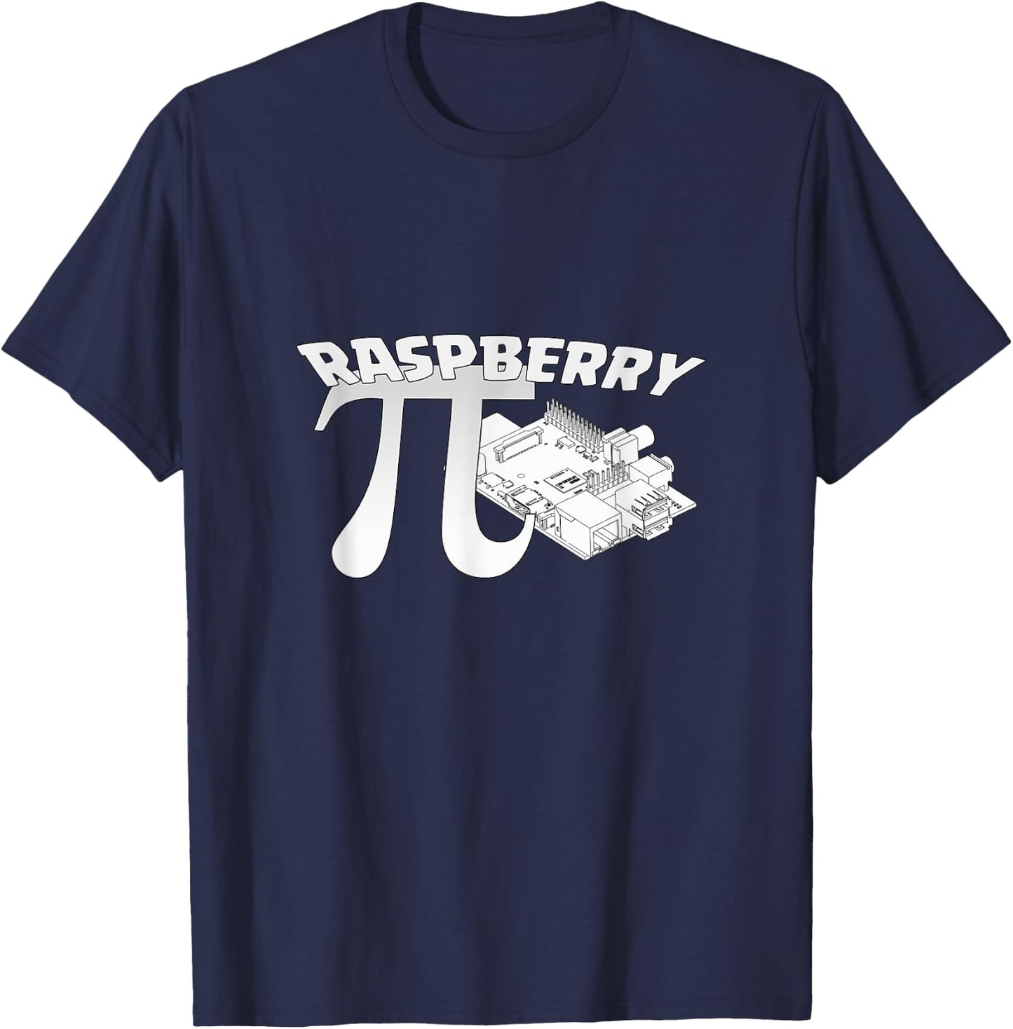 Raspberry Pi T-Shirt - T-Shirt | Navy