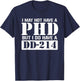 DD-214 Alumni Veterans Patriotic US American Flag US Veteran T-Shirt - T-Shirt | Navy