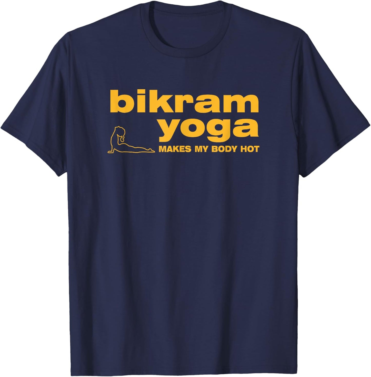 Bikram Hot Yoga 26 Poses Instructor & Student Mental Workout T-Shirt - T-Shirt | Navy