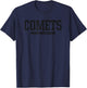 Jonesville Comets Cross Country HS T-Shirt - T-Shirt | Navy