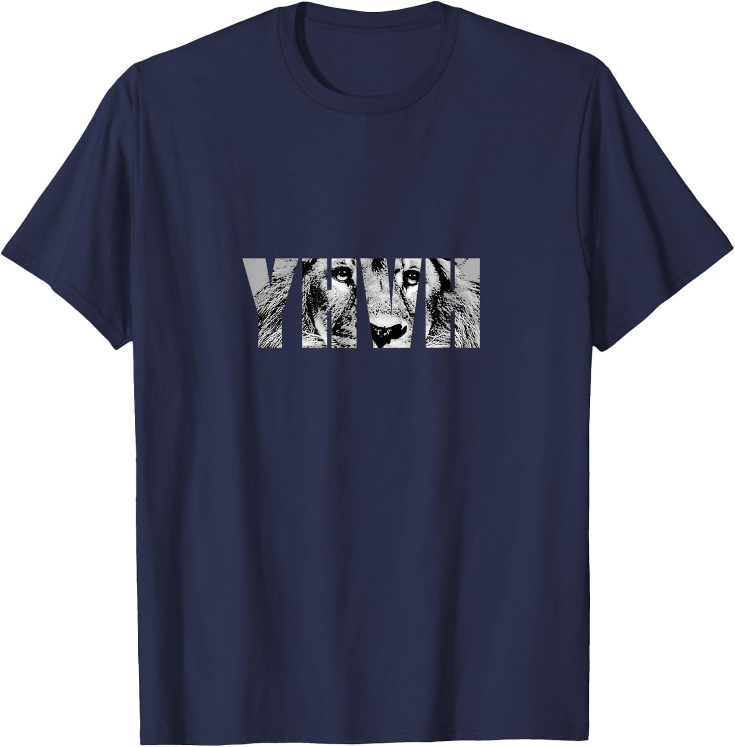 YHVH Lion Shirt T-Shirt - T-Shirt | Navy