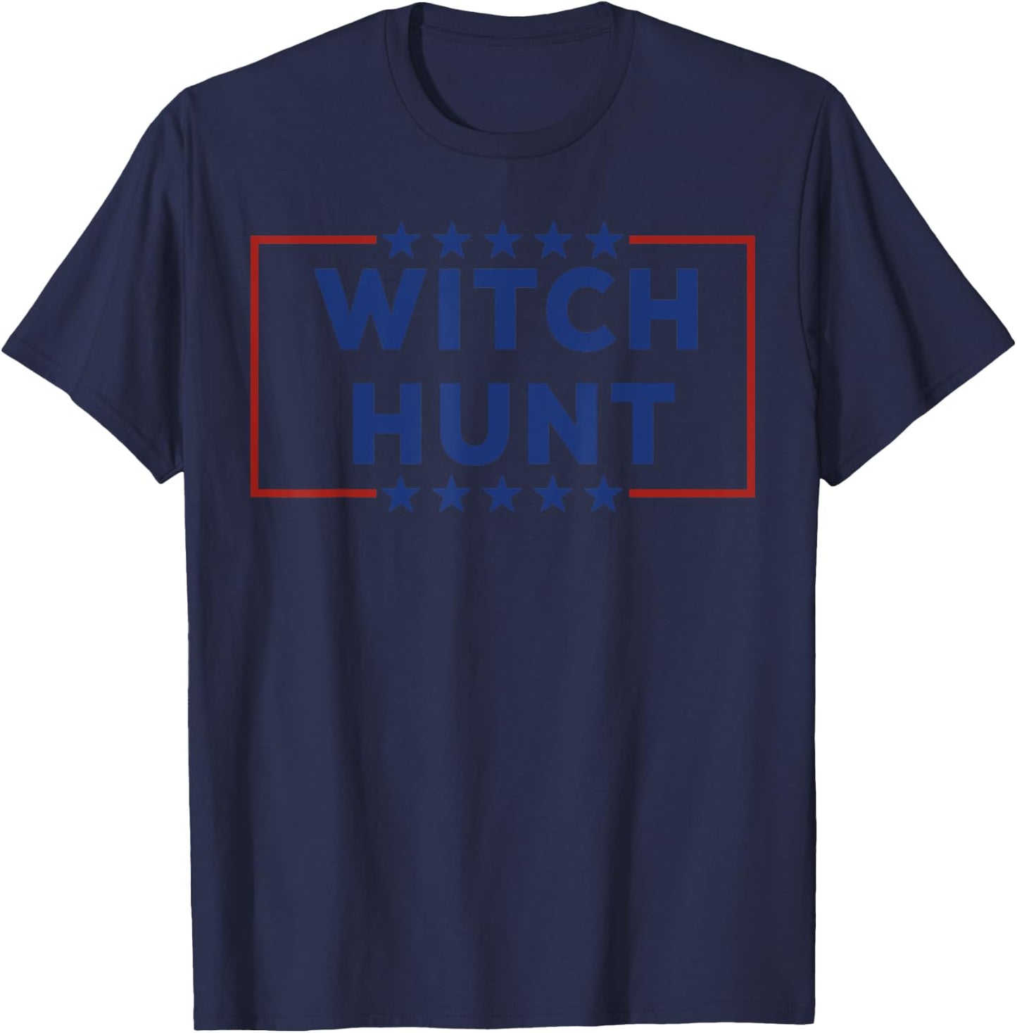Funny Witch Hunt, Donald Trump Halloween Costume T-Shirt - T-Shirt | Navy