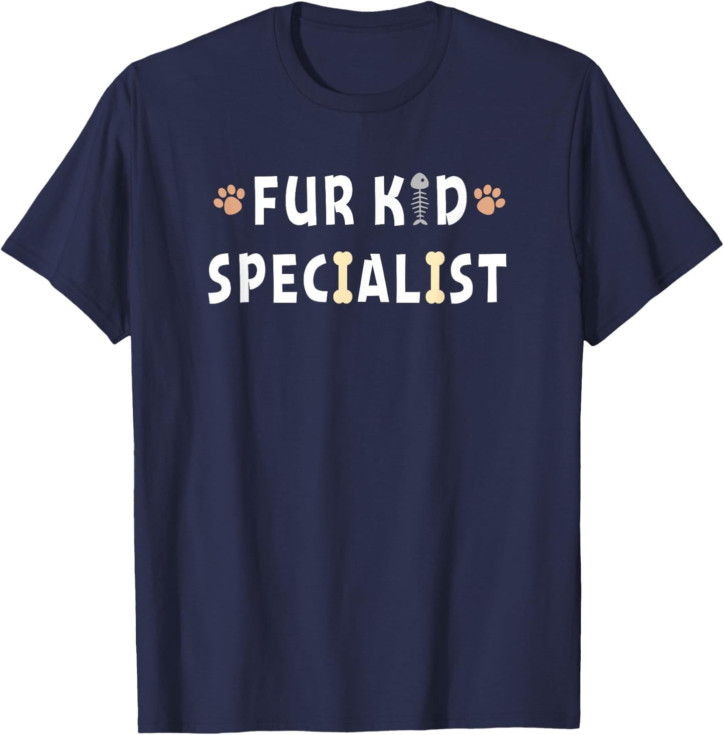 Cute Pet Sitter Doggy Daycare Dog Walker Cat Nanny Sitting T-Shirt - T-Shirt | Navy