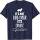 It's not dog hair, it's Collie T-Shirt - T-Shirt | Navy