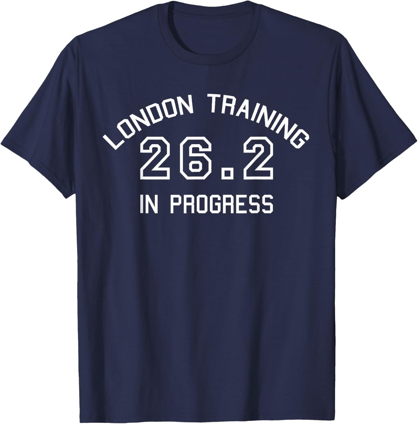 London 26.2 Marathon Training T-Shirt - T-Shirt | Navy