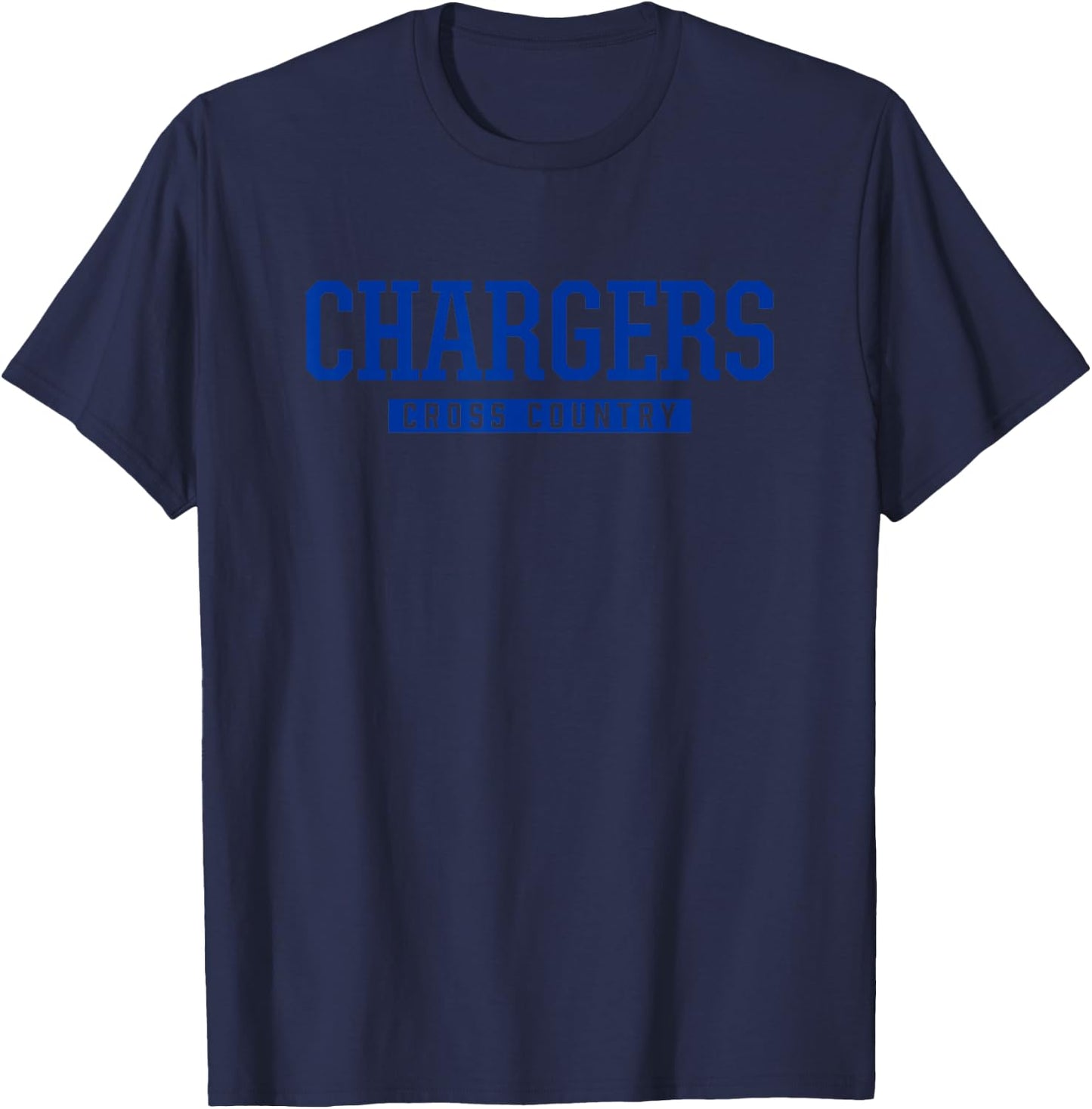 Edison Chargers Cross Country HS T-Shirt - T-Shirt | Navy