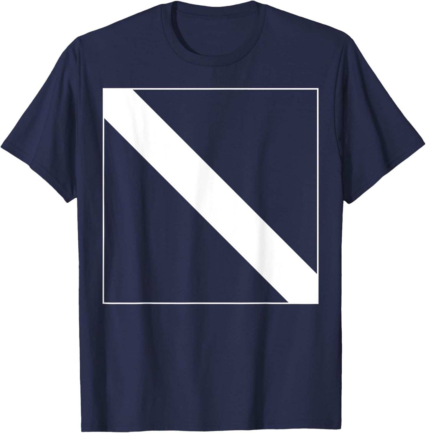 Dive Flag Scuba Diving T-Shirt - T-Shirt | Navy
