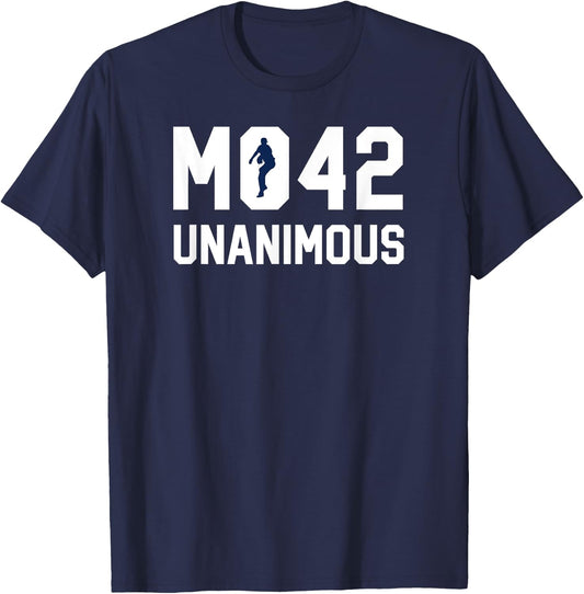 New York Bronx Baseball Fan Unanimous HOF T-Shirt - T-Shirt | Navy