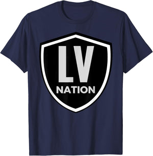 LV Nation Football Fan T-Shirt - T-Shirt | Navy