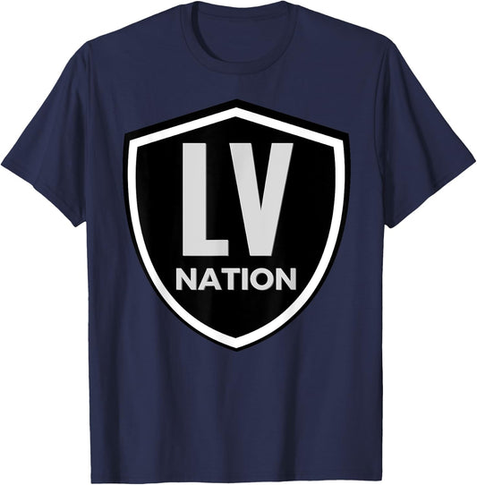 LV Nation Football Fan T-Shirt - T-Shirt | Navy