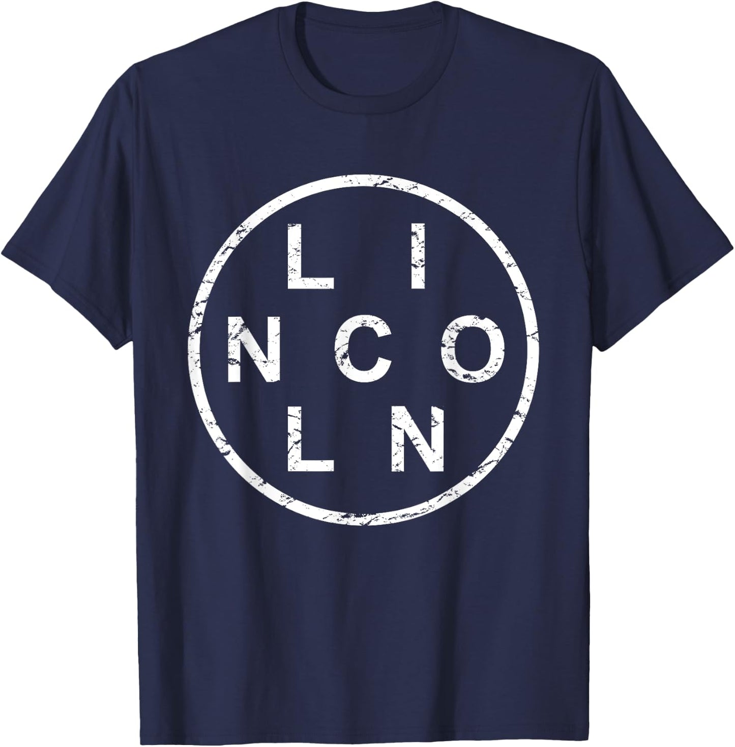 Stylish Lincoln T-Shirt - T-Shirt | Navy