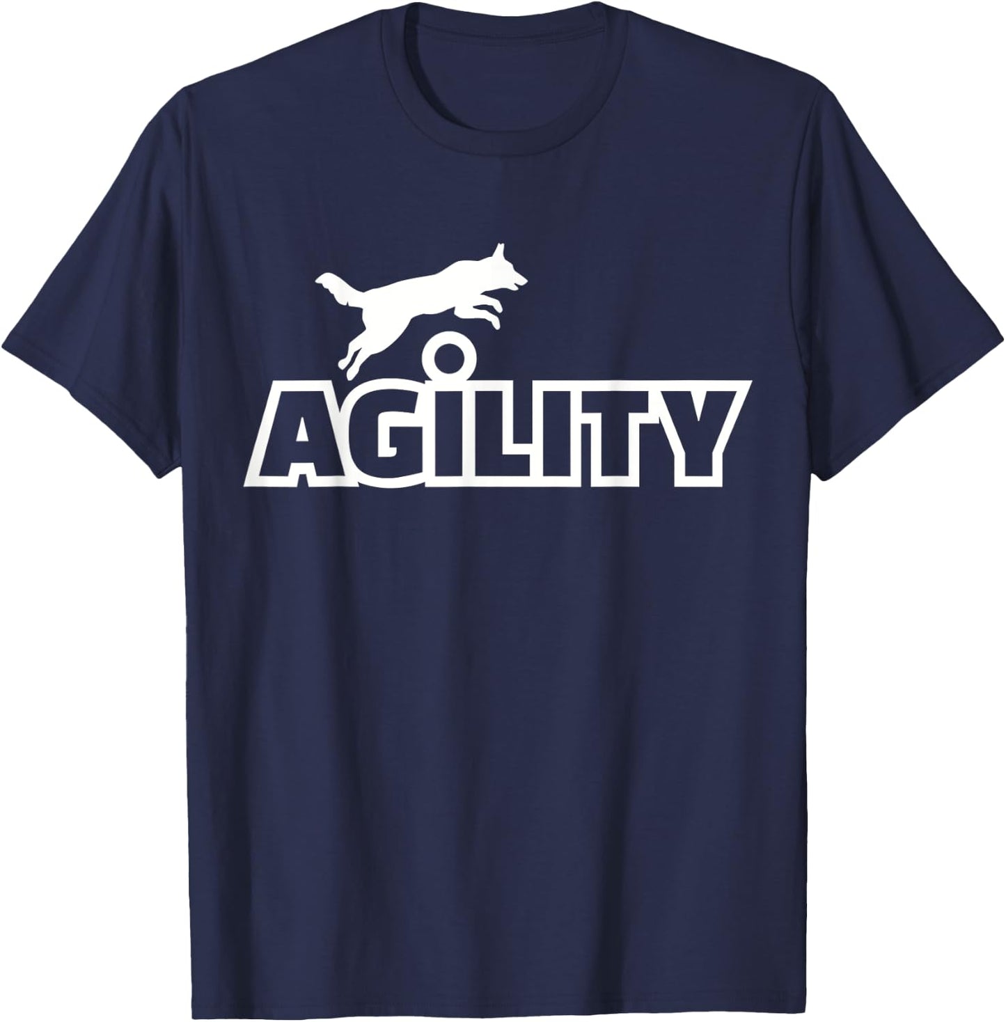 Dog agility Women Kids T-Shirt - T-Shirt | Navy
